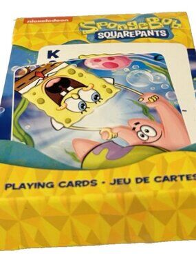 SpongeBob SquarePants Playing Cards Deck Collectible New Kids Fans Gift NEW